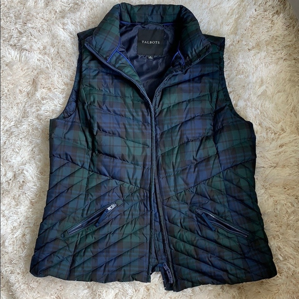 Talbots Puffer Vest NWOT